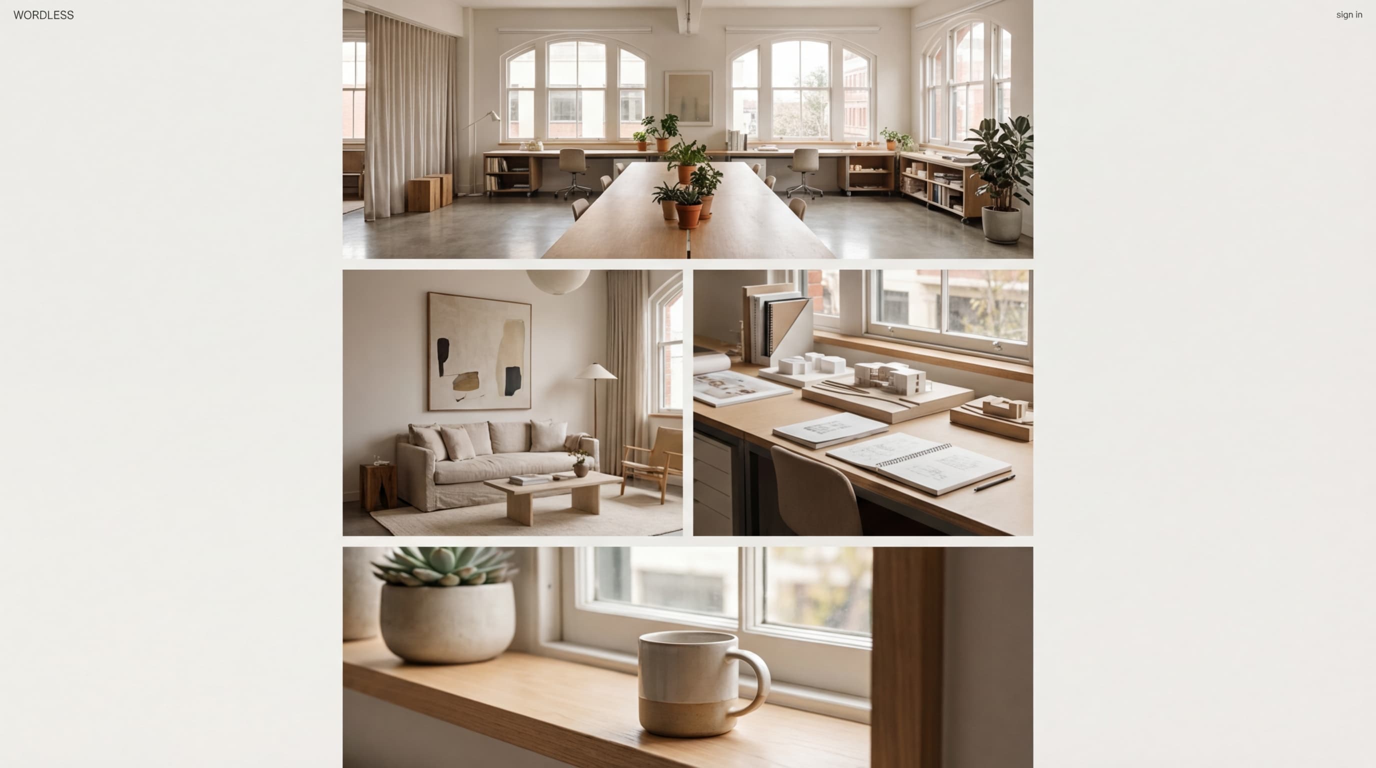 スタジオ空間メインビジュアル